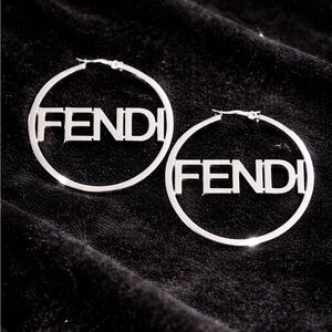 Silver Luxury Hoop Earrings